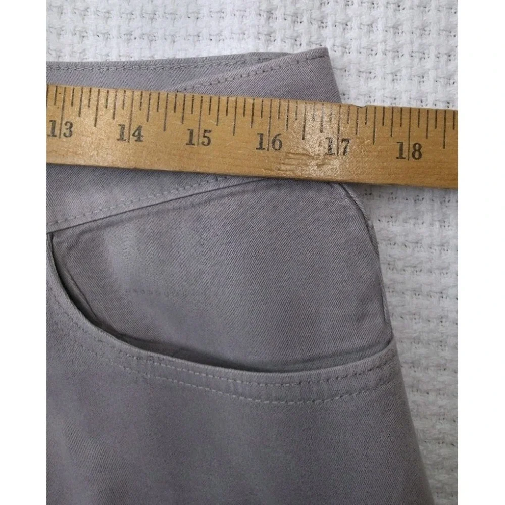 Joe's Jeans Men's 34x32 Gray Stretch Twill Pants Straight Leg Five Pocket